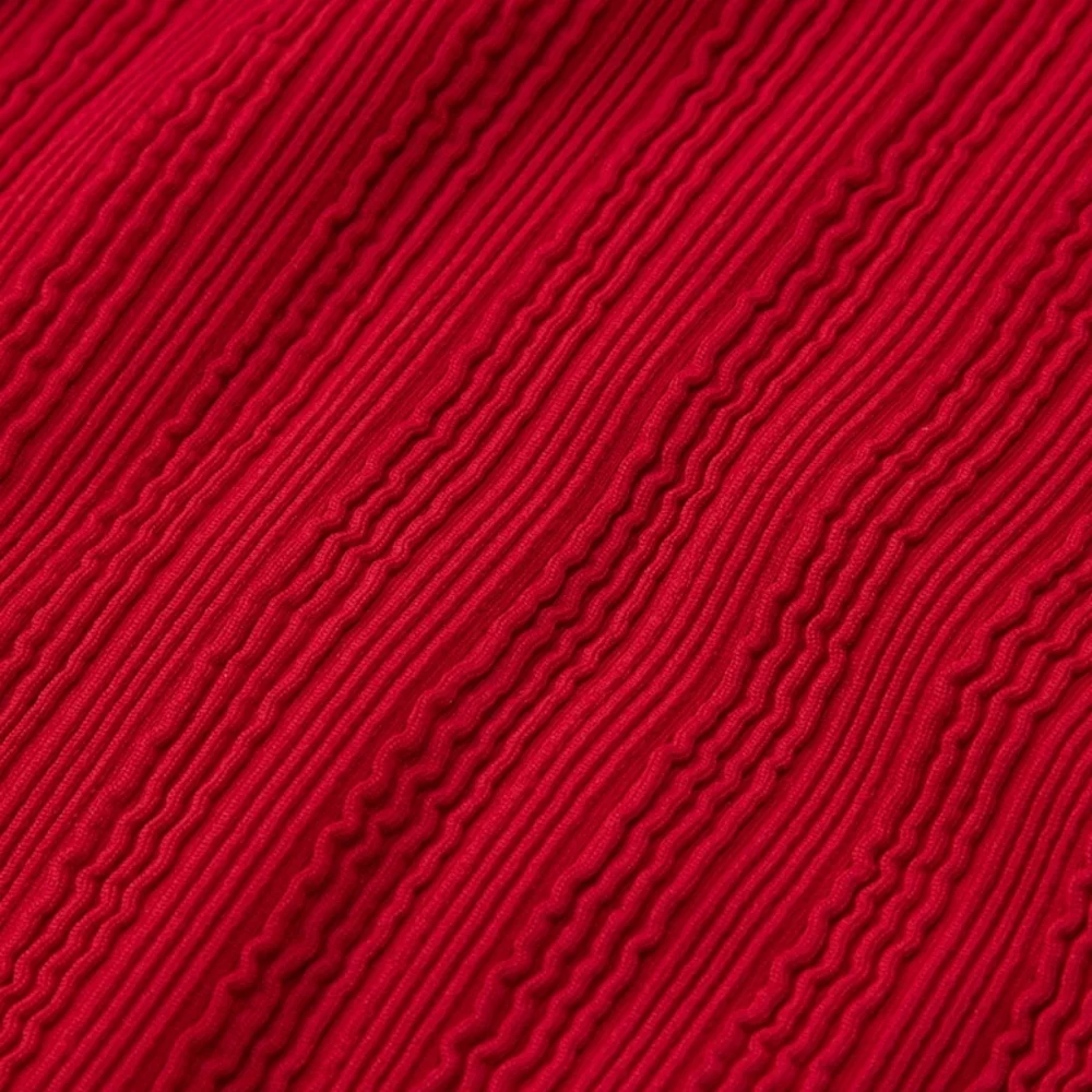 ABERCROMBIE & FITCH: Mid-Rise High-Leg Moderate Swim Bikini Bottoms - Picture 6 of 6